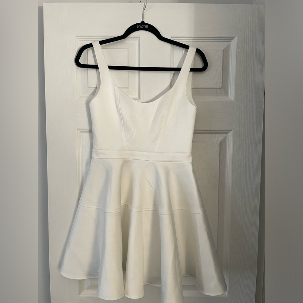 White Mini dress